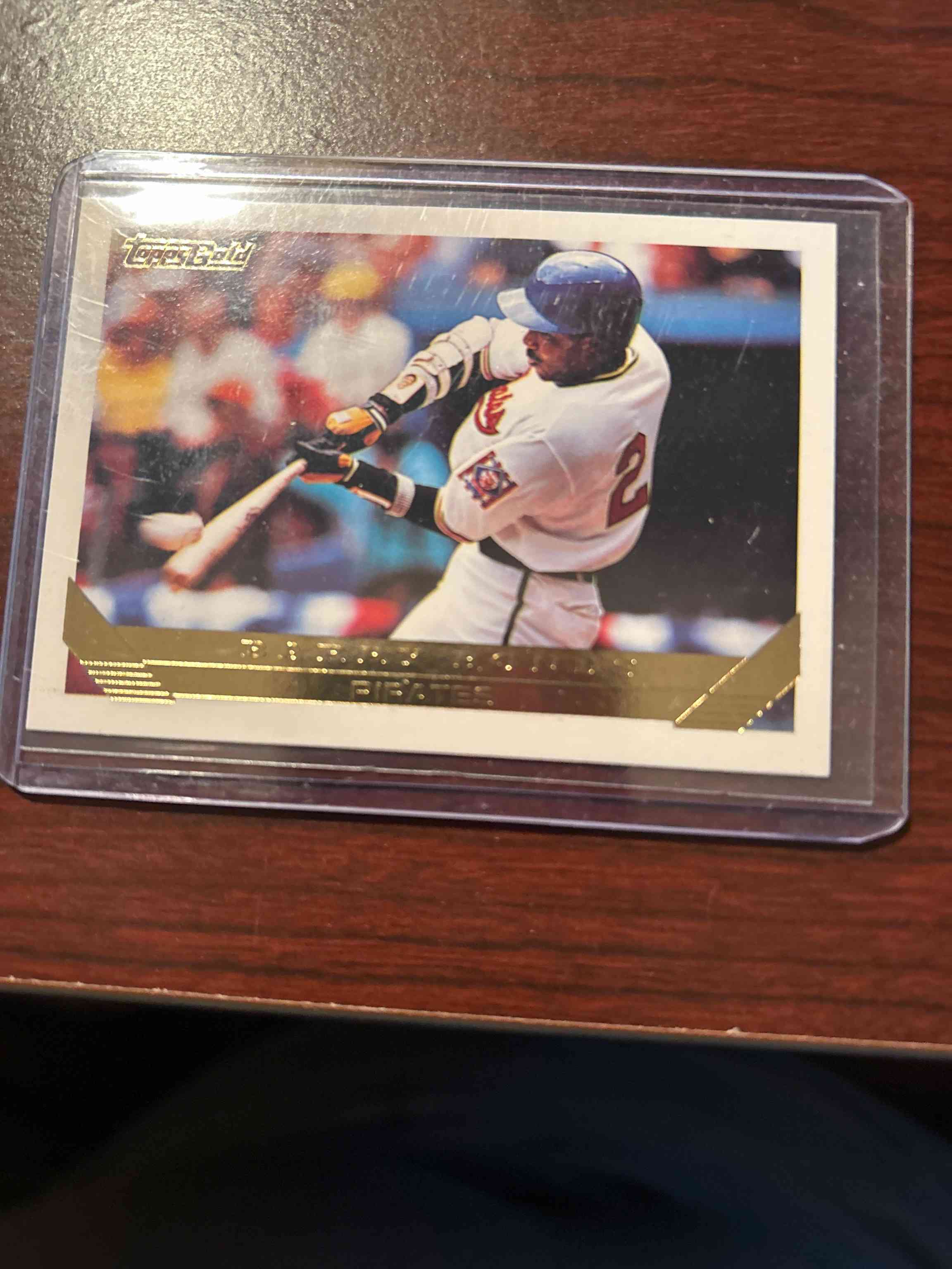 Image for barry bonds topps 1993 limted edition /5000 ceramic card