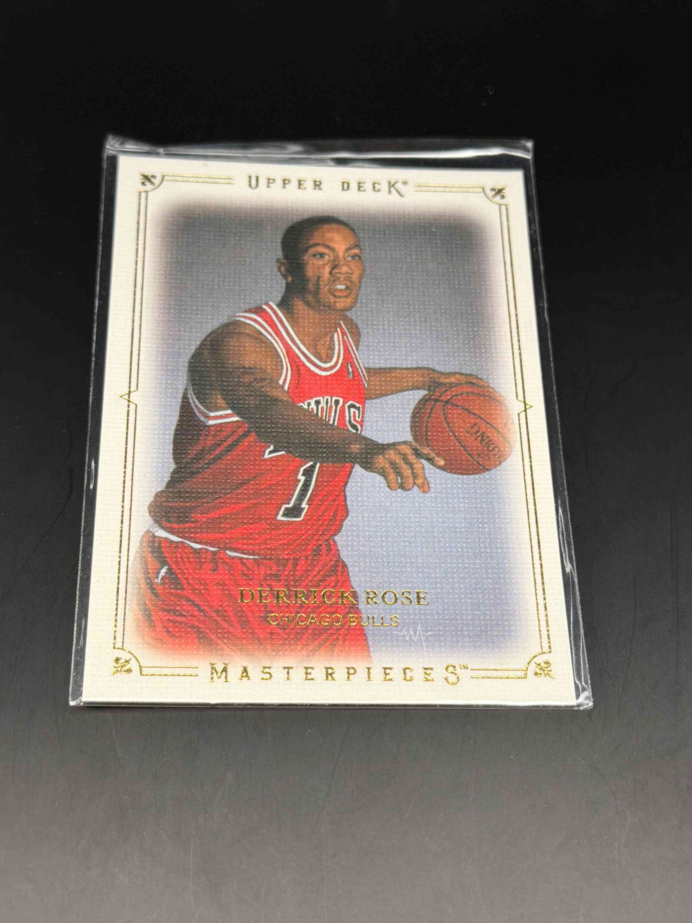 Image for 2009-2010 derrick rose canvas ud upper deck masterpieces #ma-dr htf rare