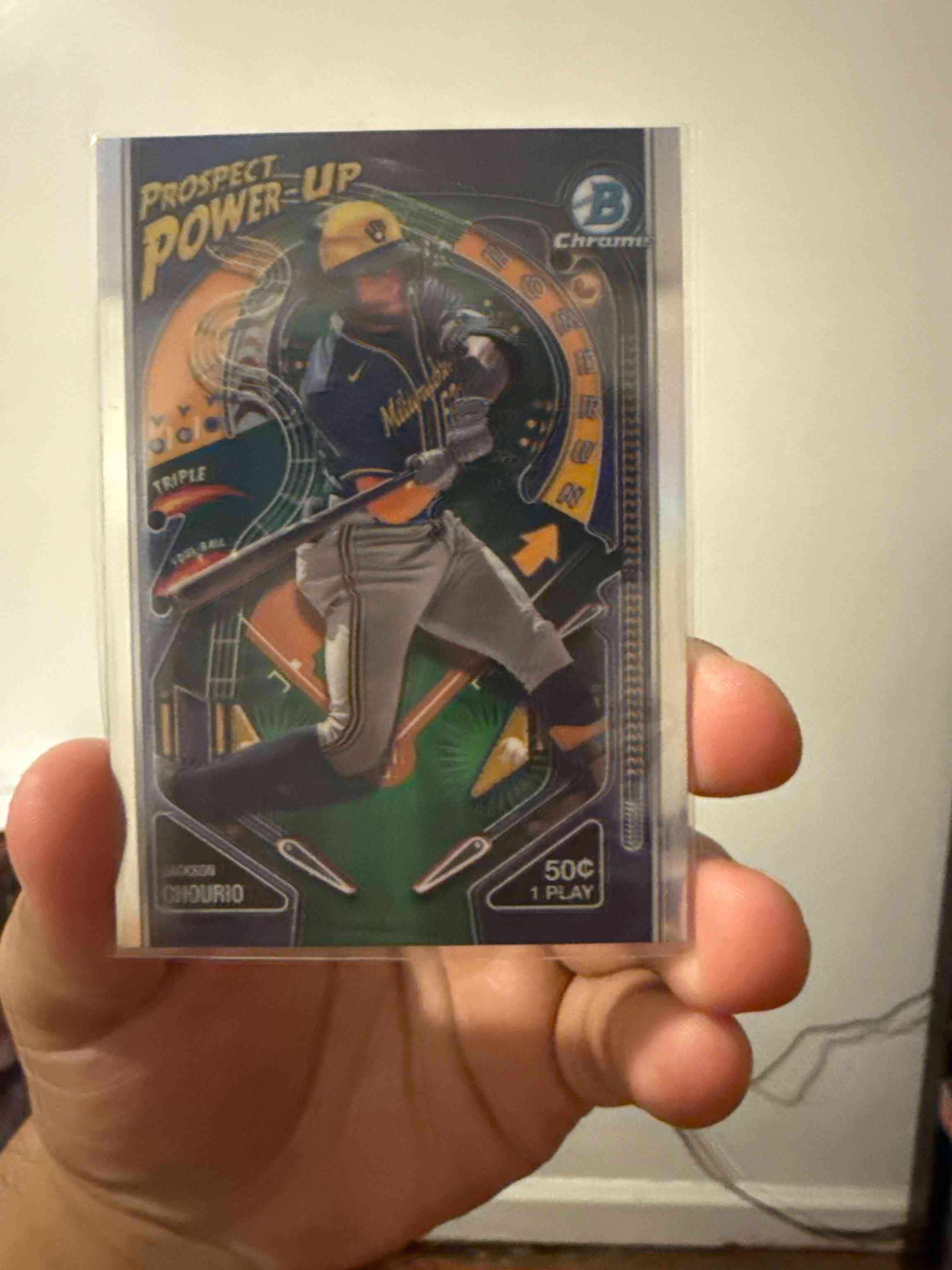 Image for 2024 bowman prospect jackson chourio # pp-6