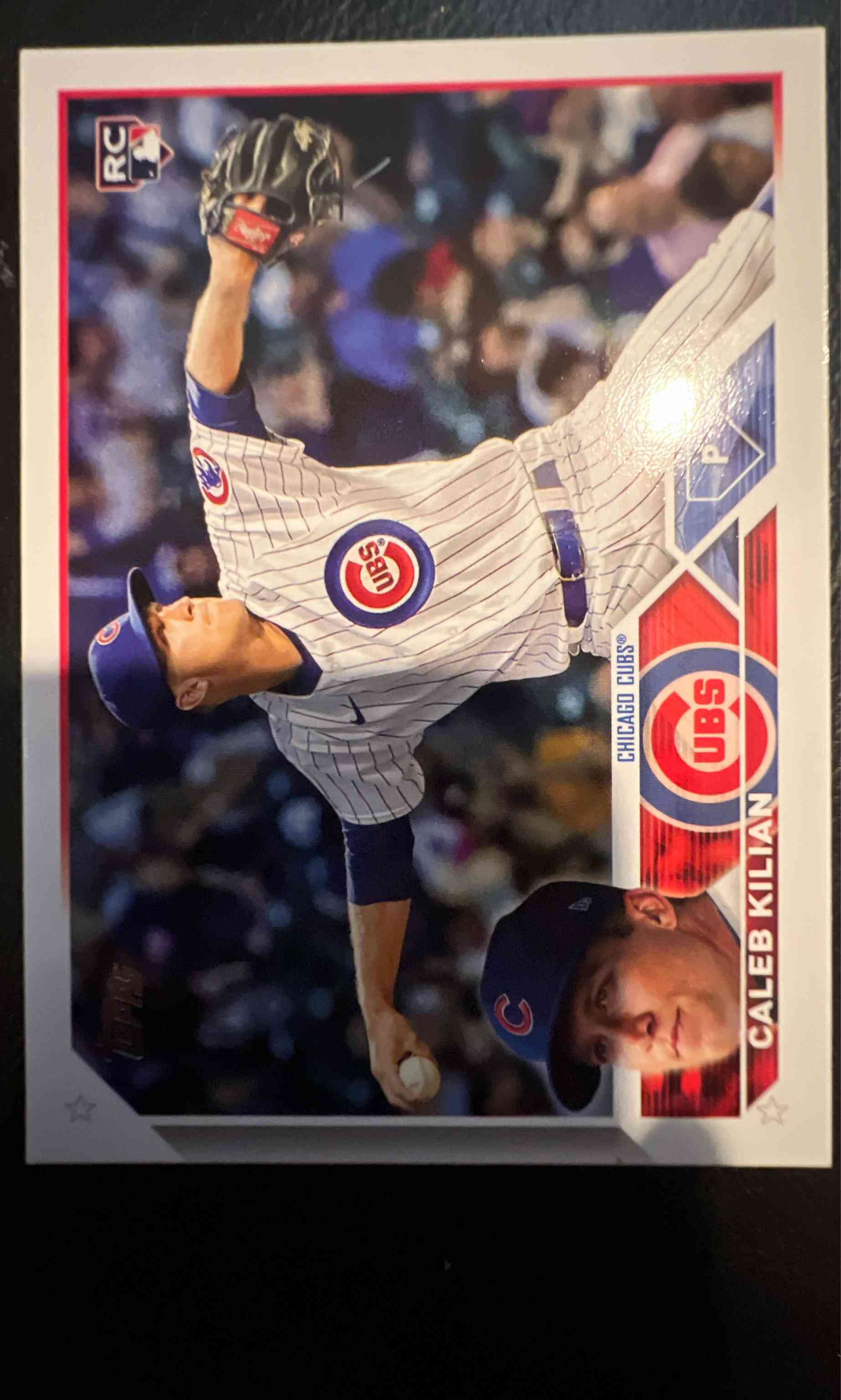 Image for caleb kilian #/50 - rc rookie - fathers day blue - cubs - 2023 topps series 1