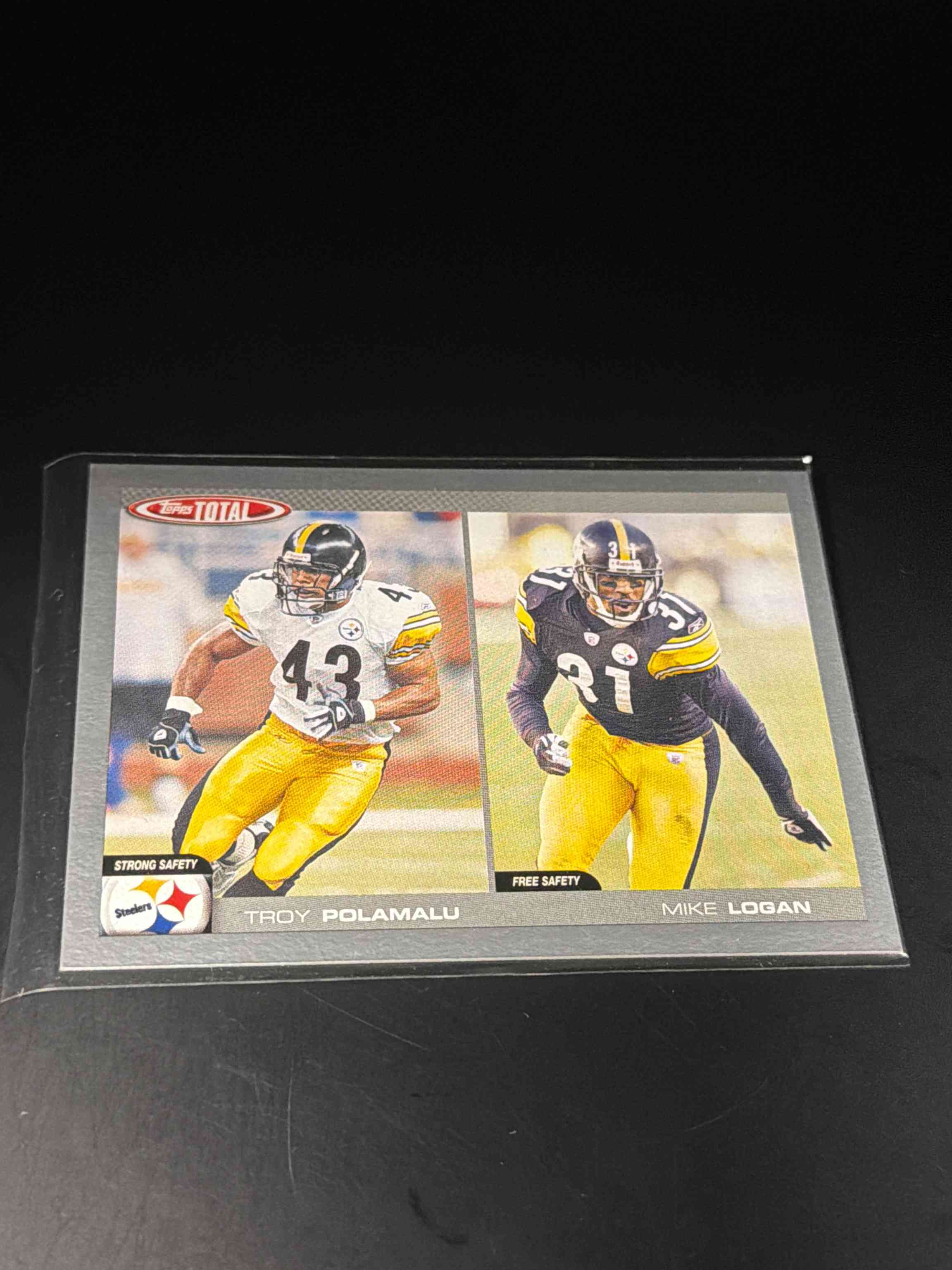 Image for 2004 Topps Total Base Troy Polamalu Mike Logan #244