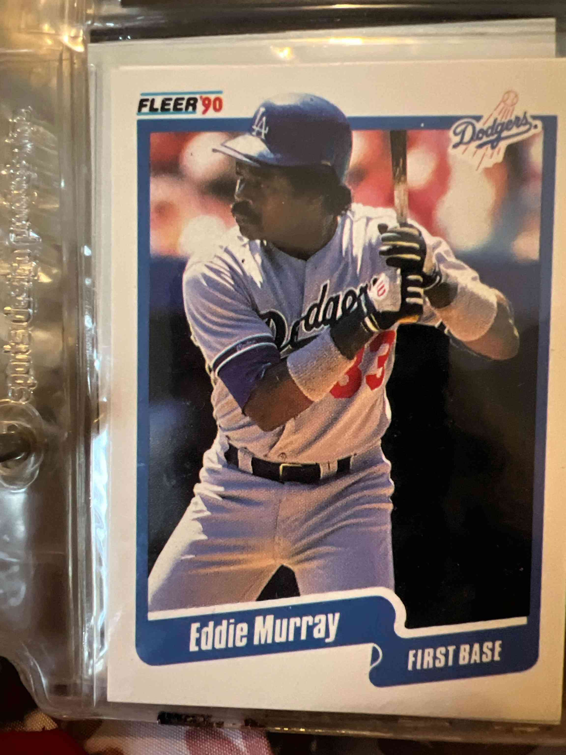 Image for 1990 Fleer Base Eddie Murray #404