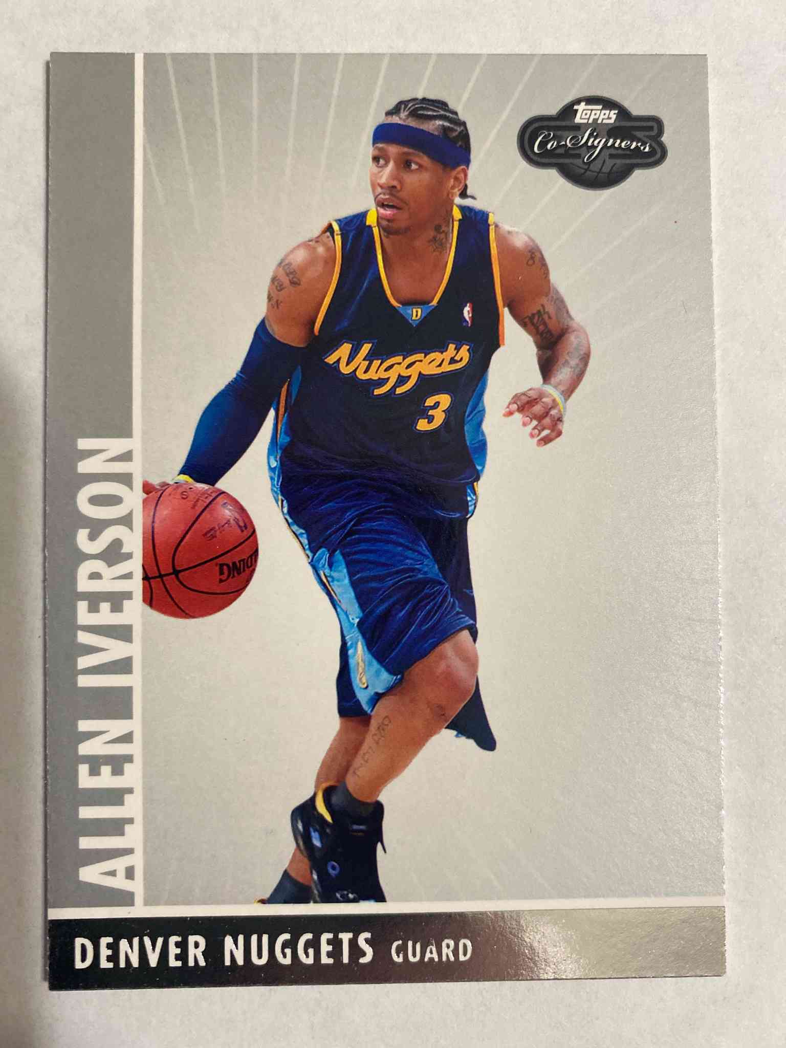 Image for 2008-09 Topps Co-Signers Base Allen Iverson #3