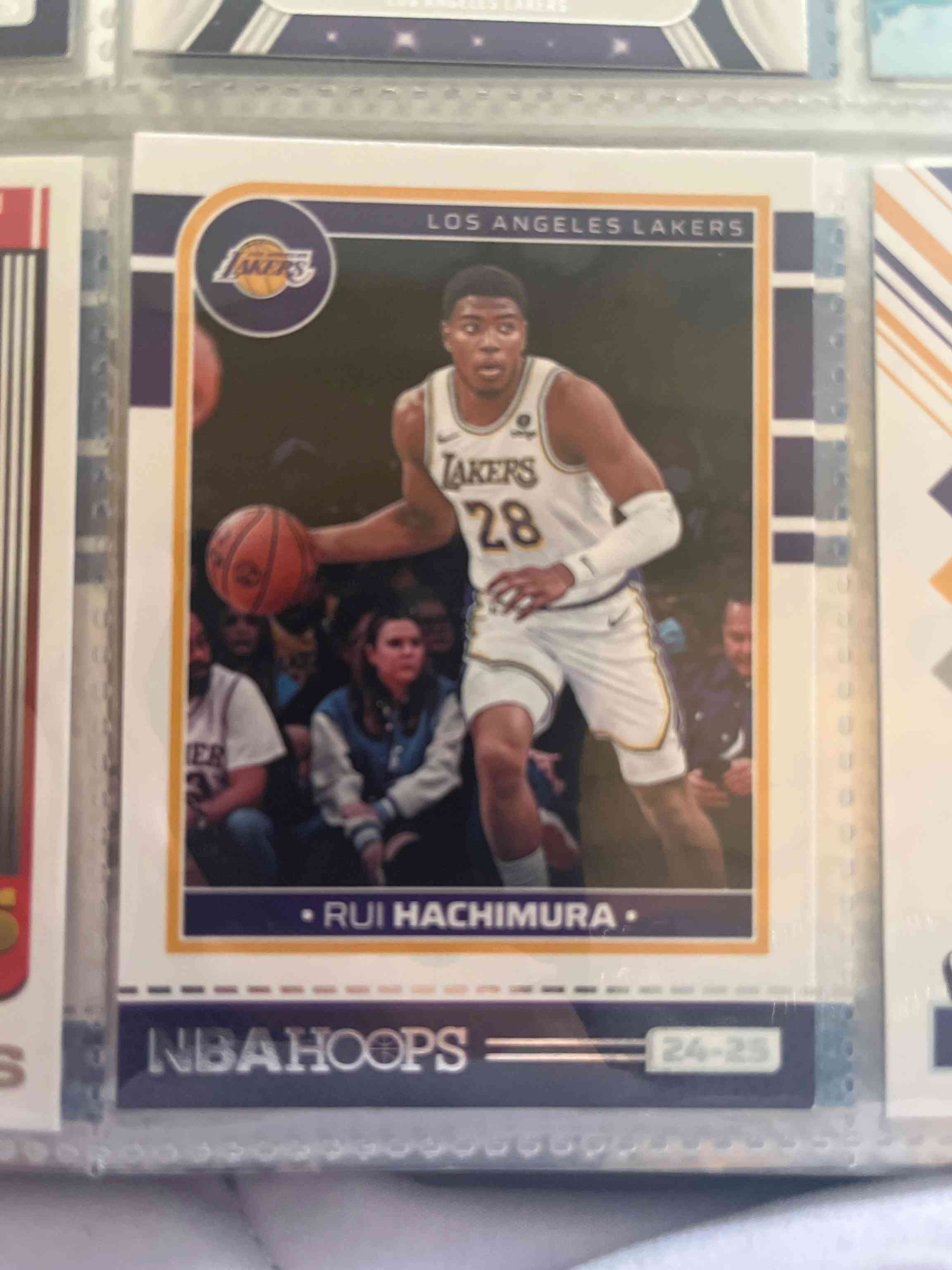 Image for 2024-25 panini hoops silver rui hachimura #117 /199