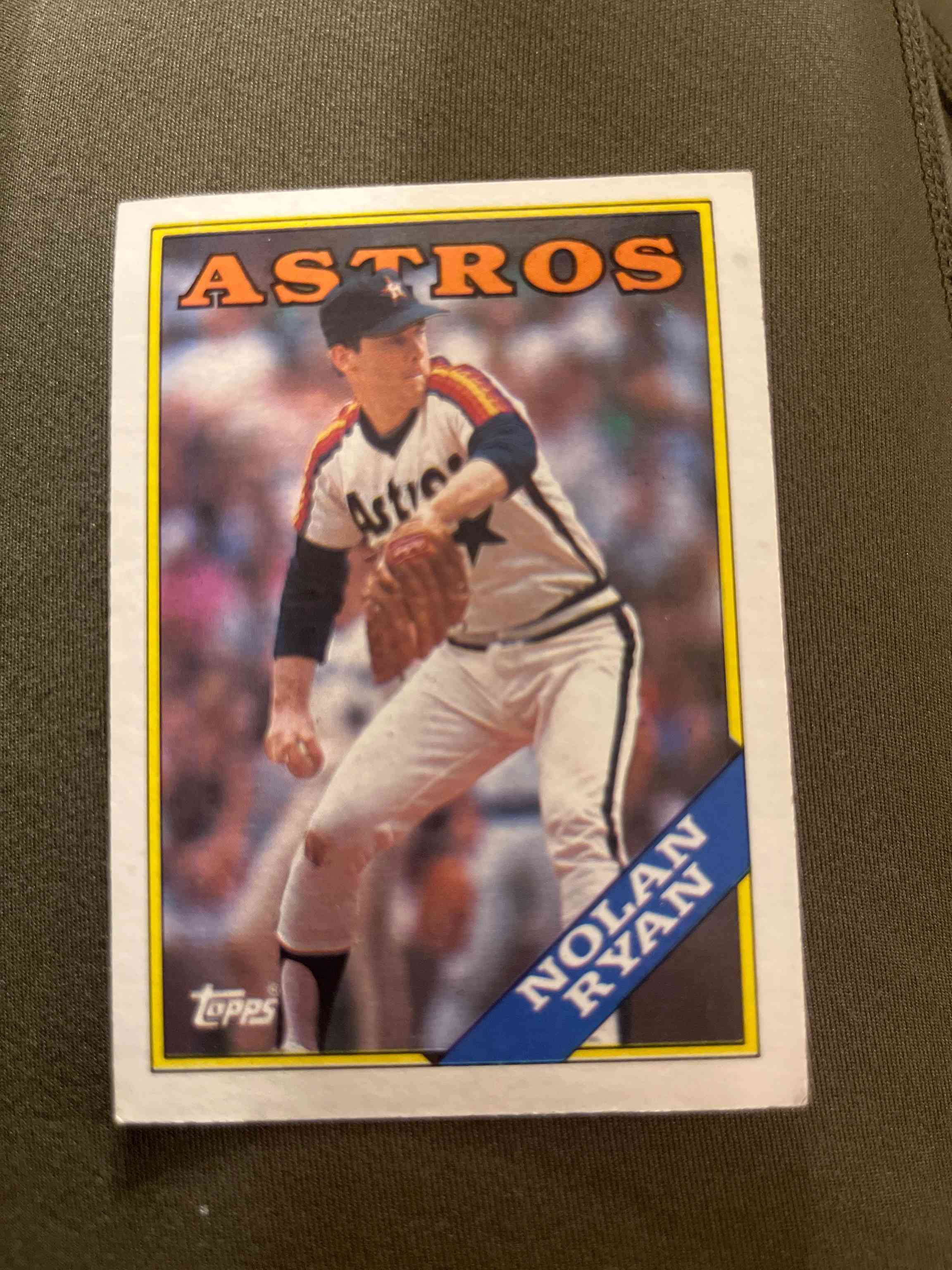 Image for 1988 o-pee-chee nolan ryan ultra rare blank back 1/1?