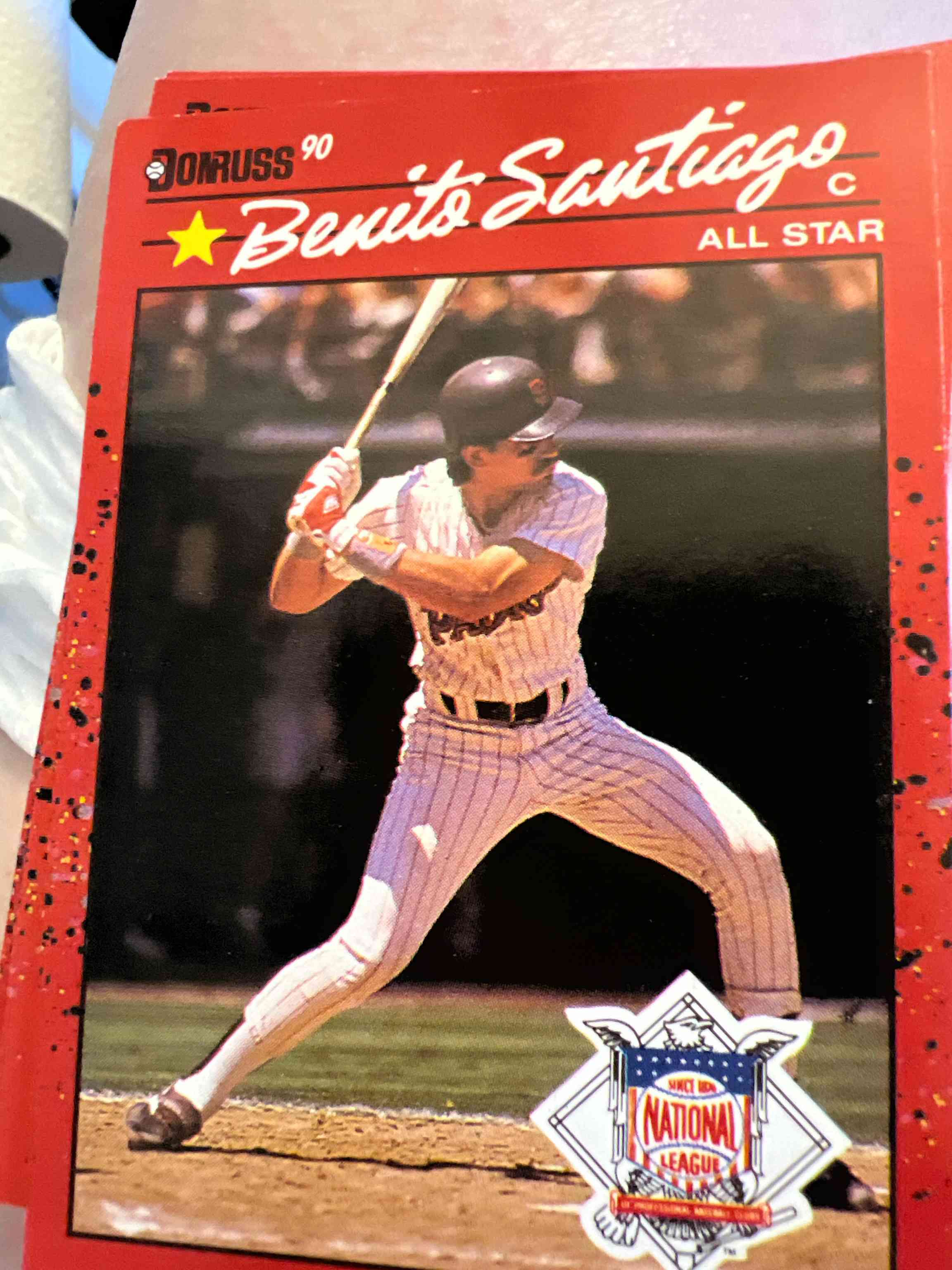 Image for 1990 Donruss Base Benito Santiago #708