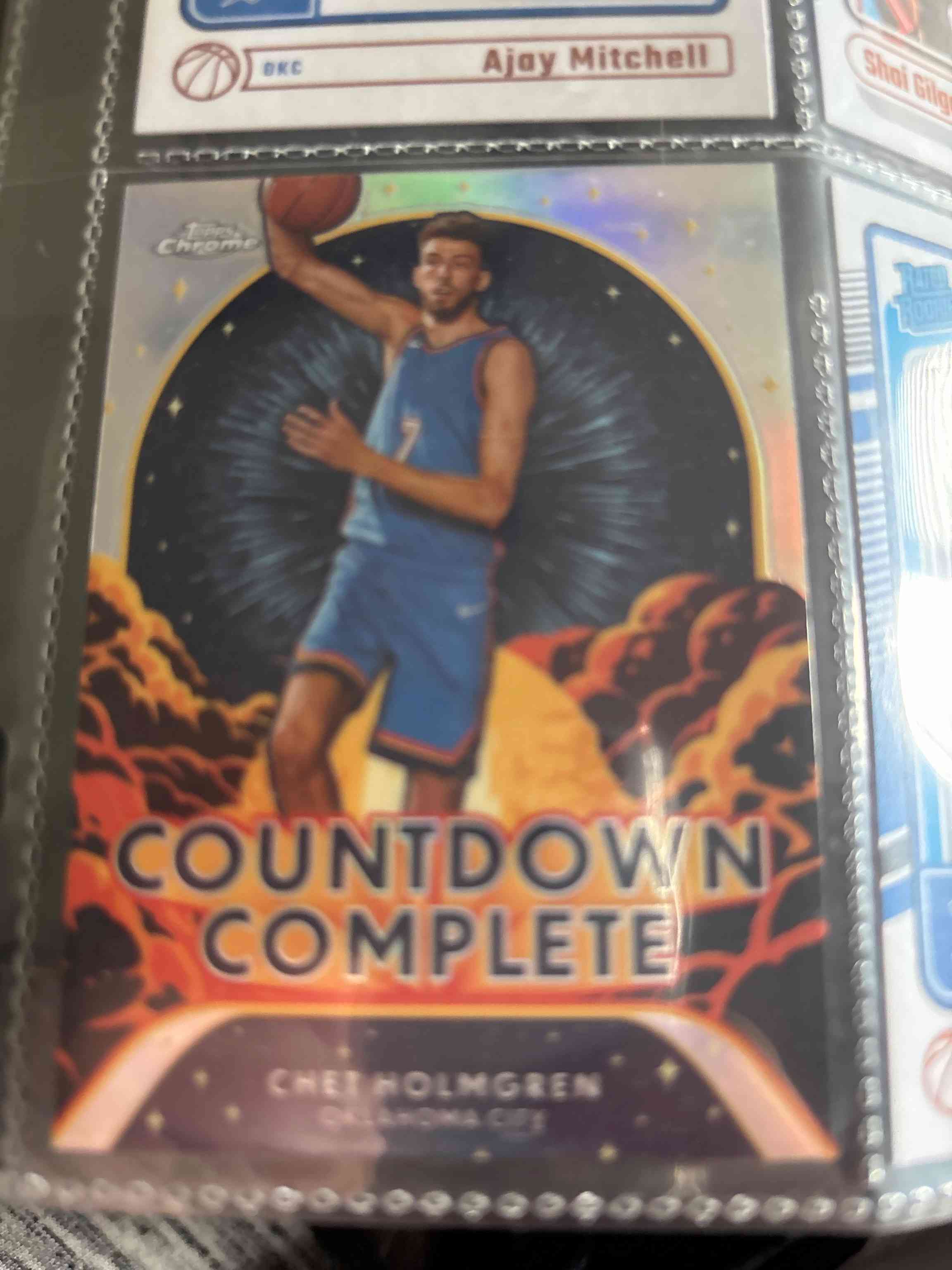 Image for 2024-25 topps chrome complete countdown chet holmgren, devin carter #cc-4