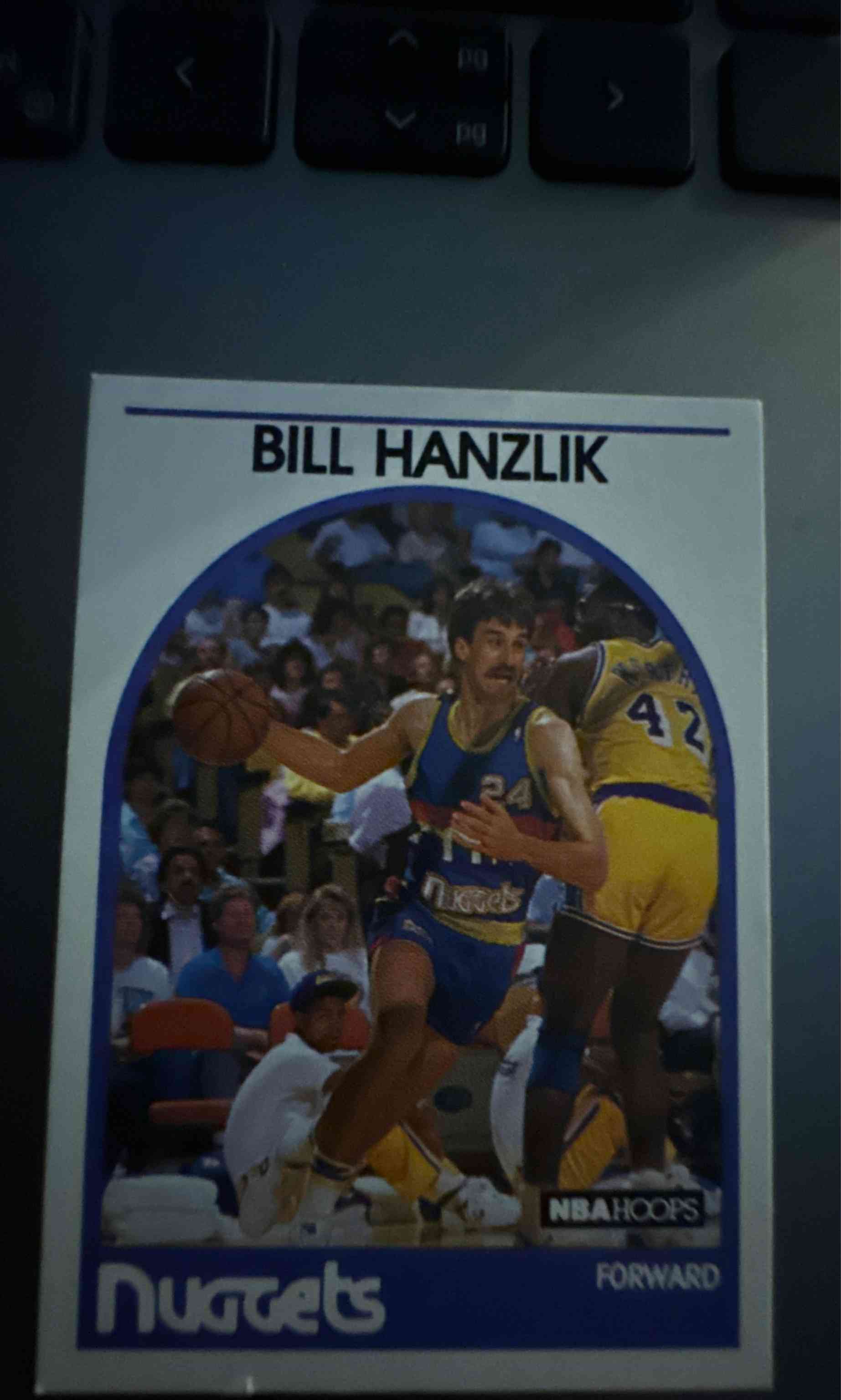 Image for 1989 nba hoops bill hanzlik error card