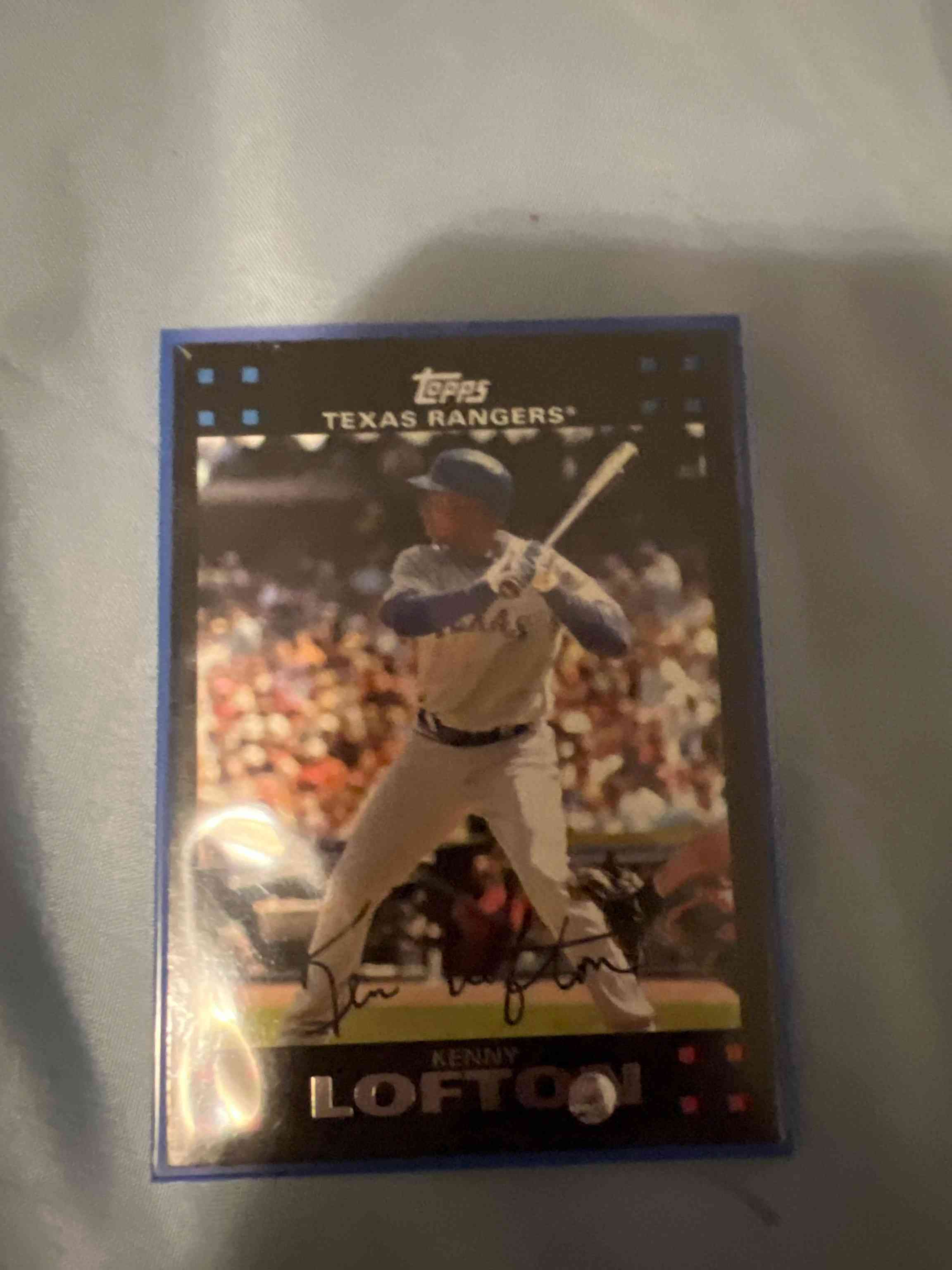 Image for 2007 topps kenny lofton #371 texas rangers