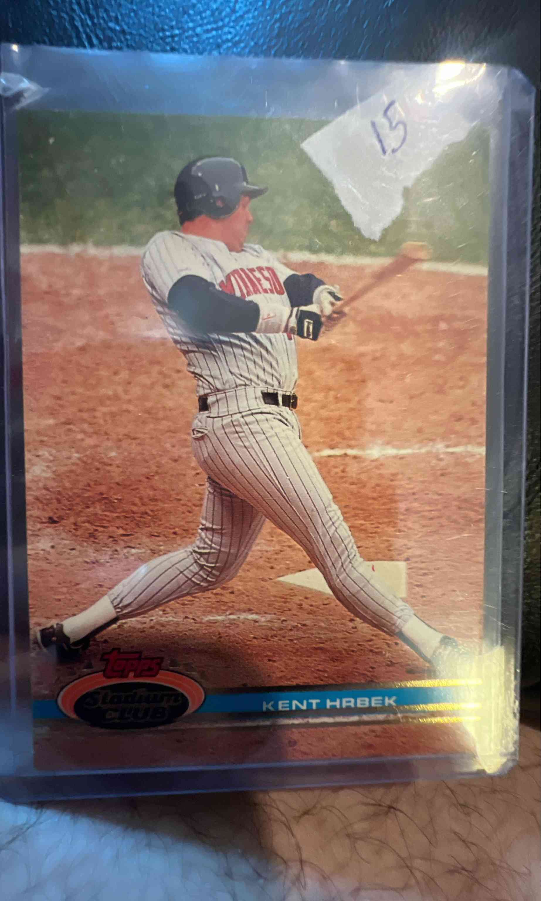 Image for 1991 Stadium Club Base Kent Hrbek #248