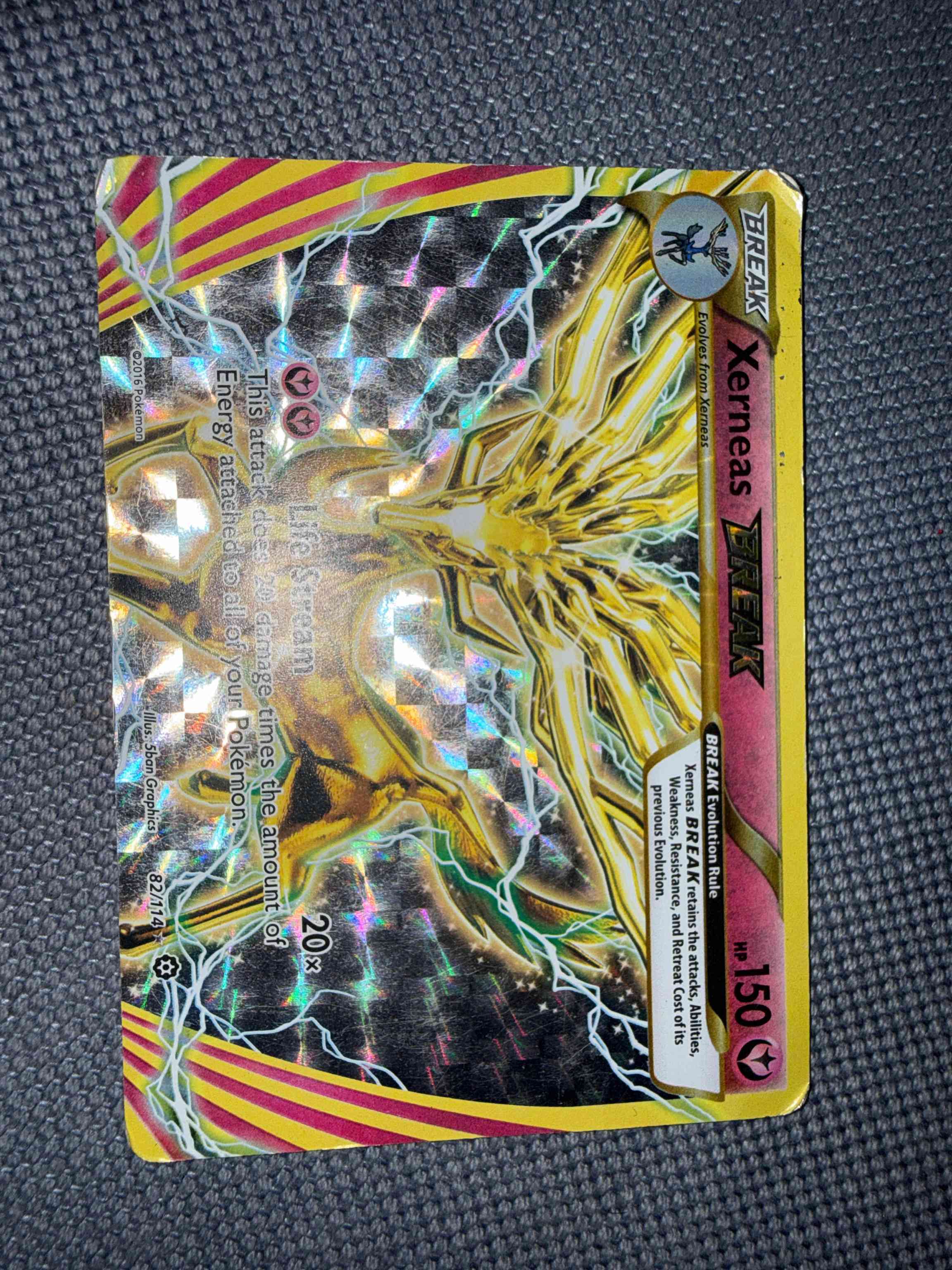 Image for Xerneas BREAK Steam Siege Rare BREAK Pokémon