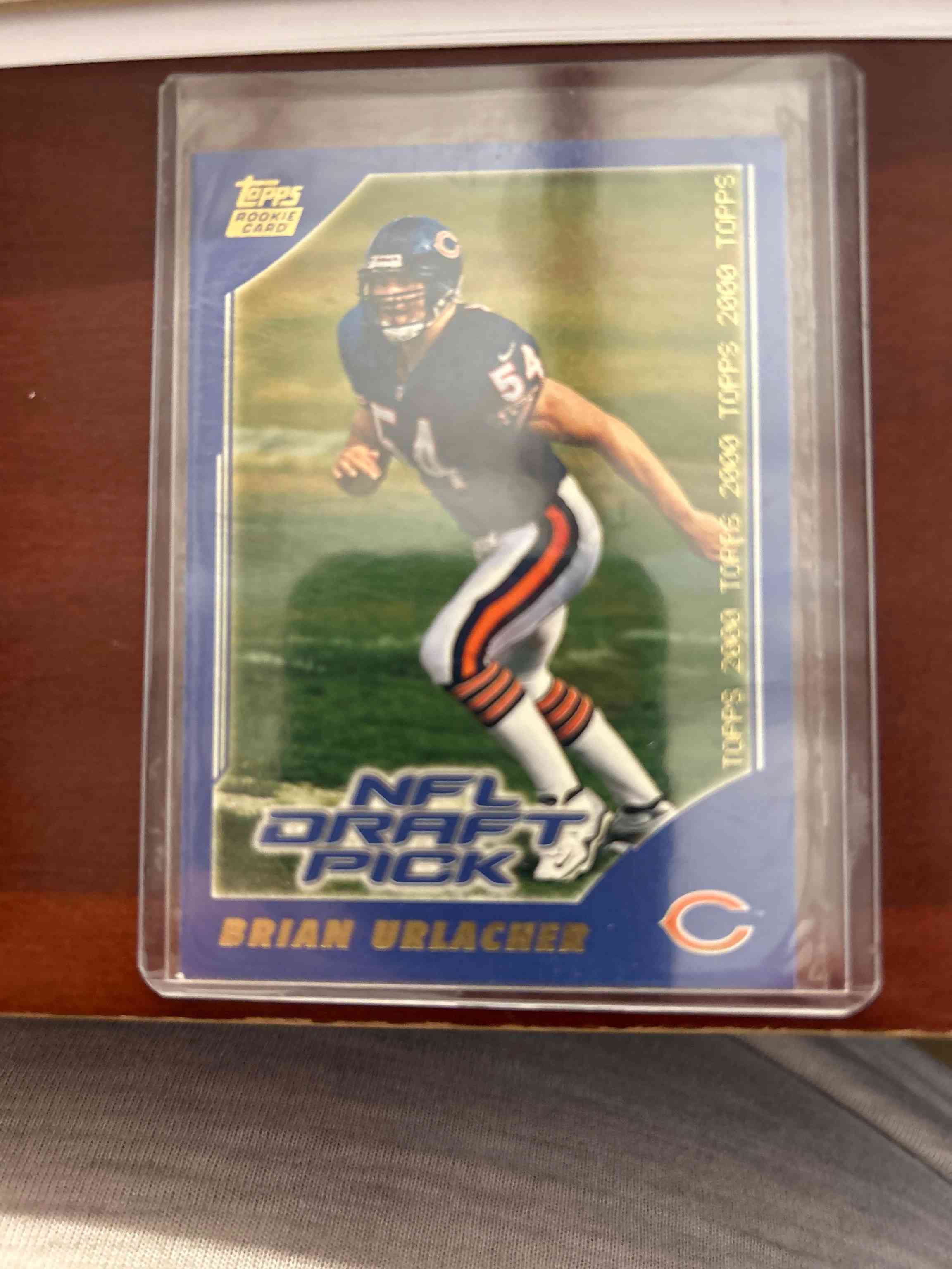 Image for 2000 topps - #383 brian urlacher (rc)