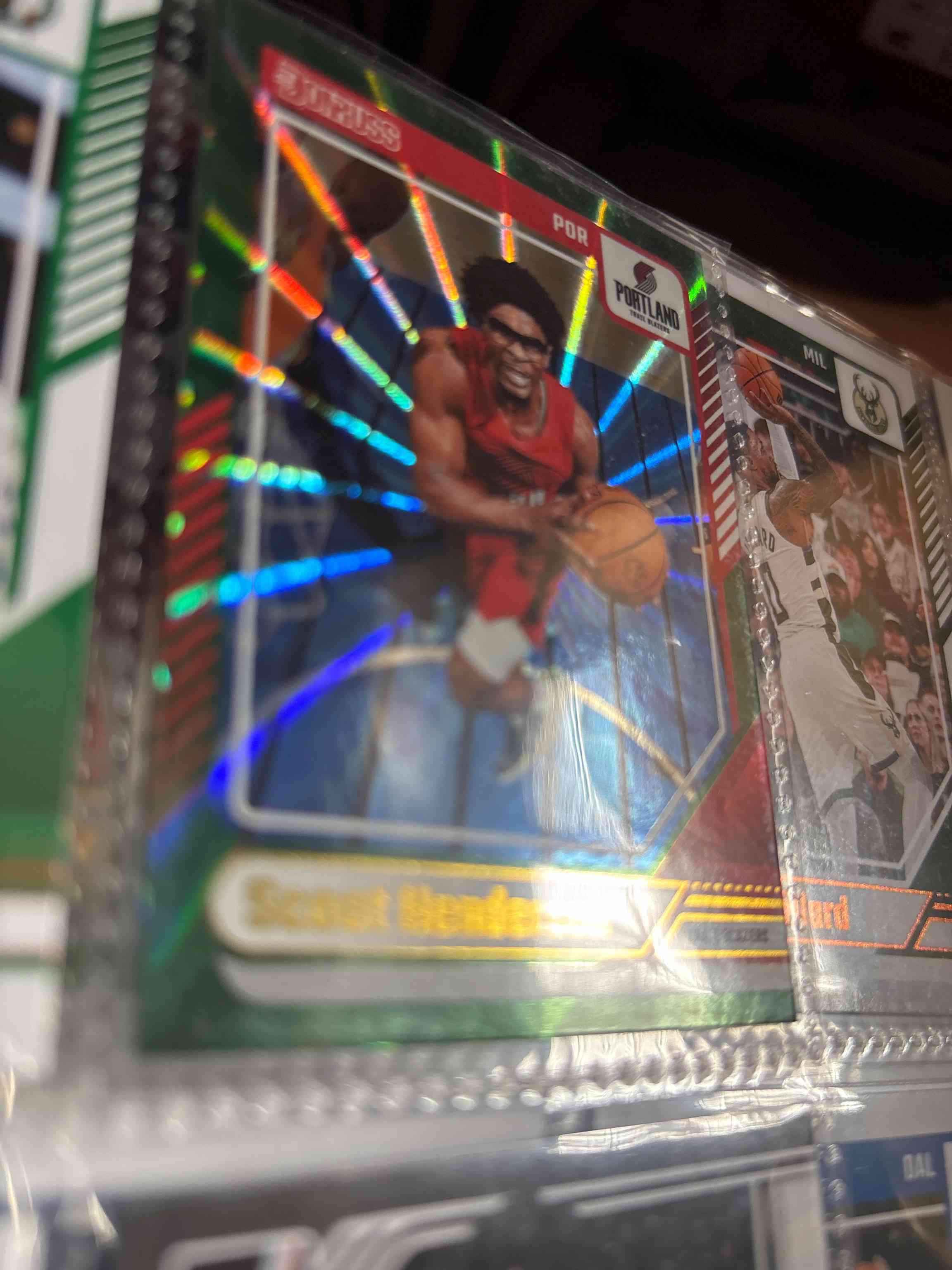 Image for 2024-25 Donruss Holo Green Laser Scoot Henderson #143