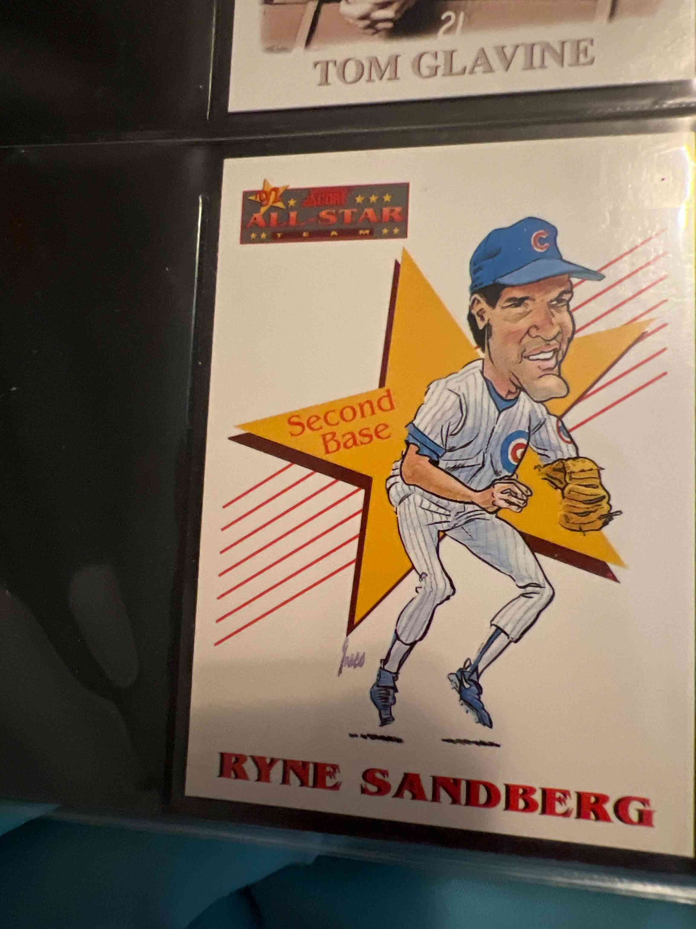 Image for 1993 score #530 ryne sandberg cubs hof psa 10