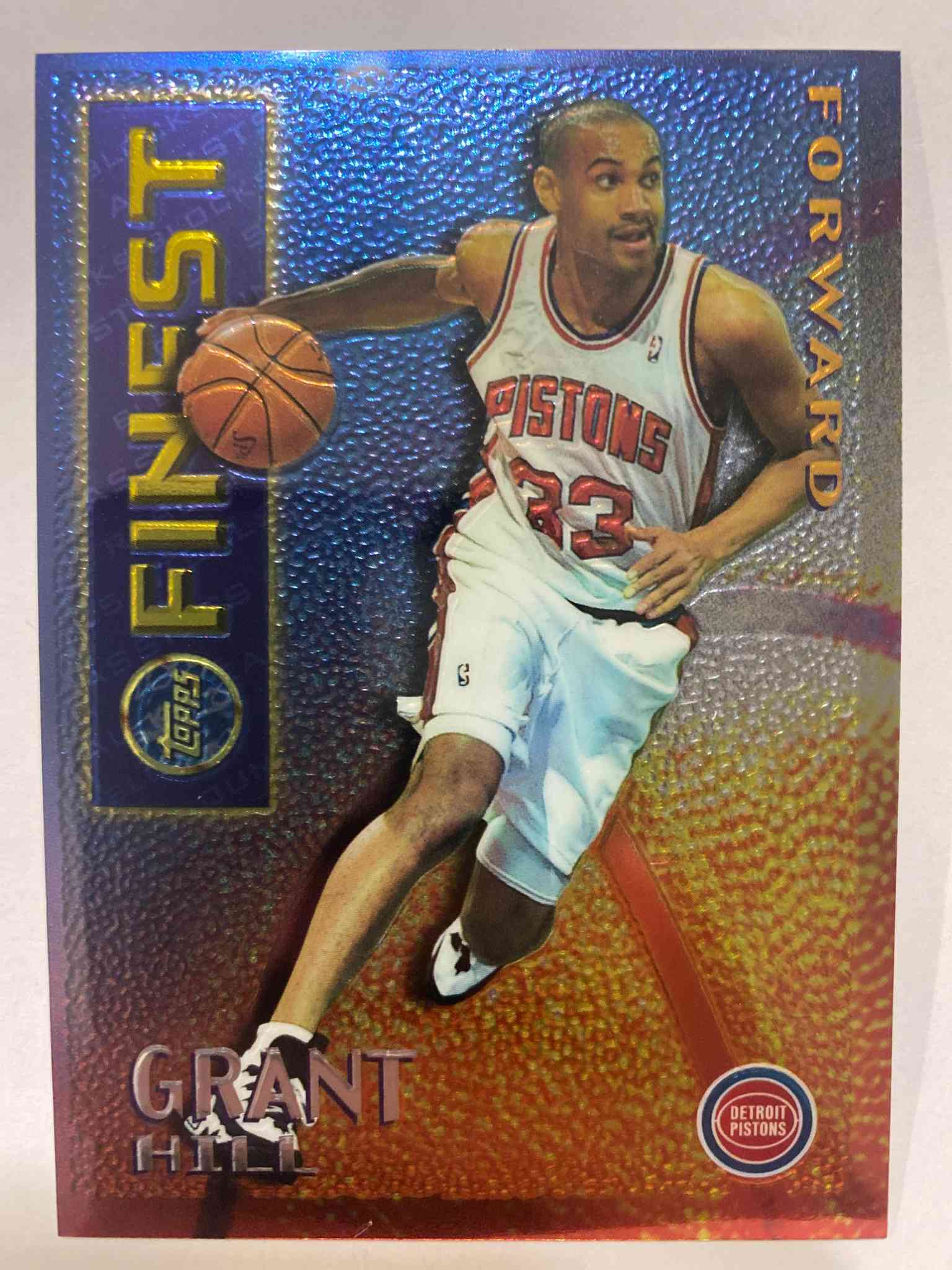 Image for 1995-96 Finest Mystery Borderless Silver Grant Hill #M2