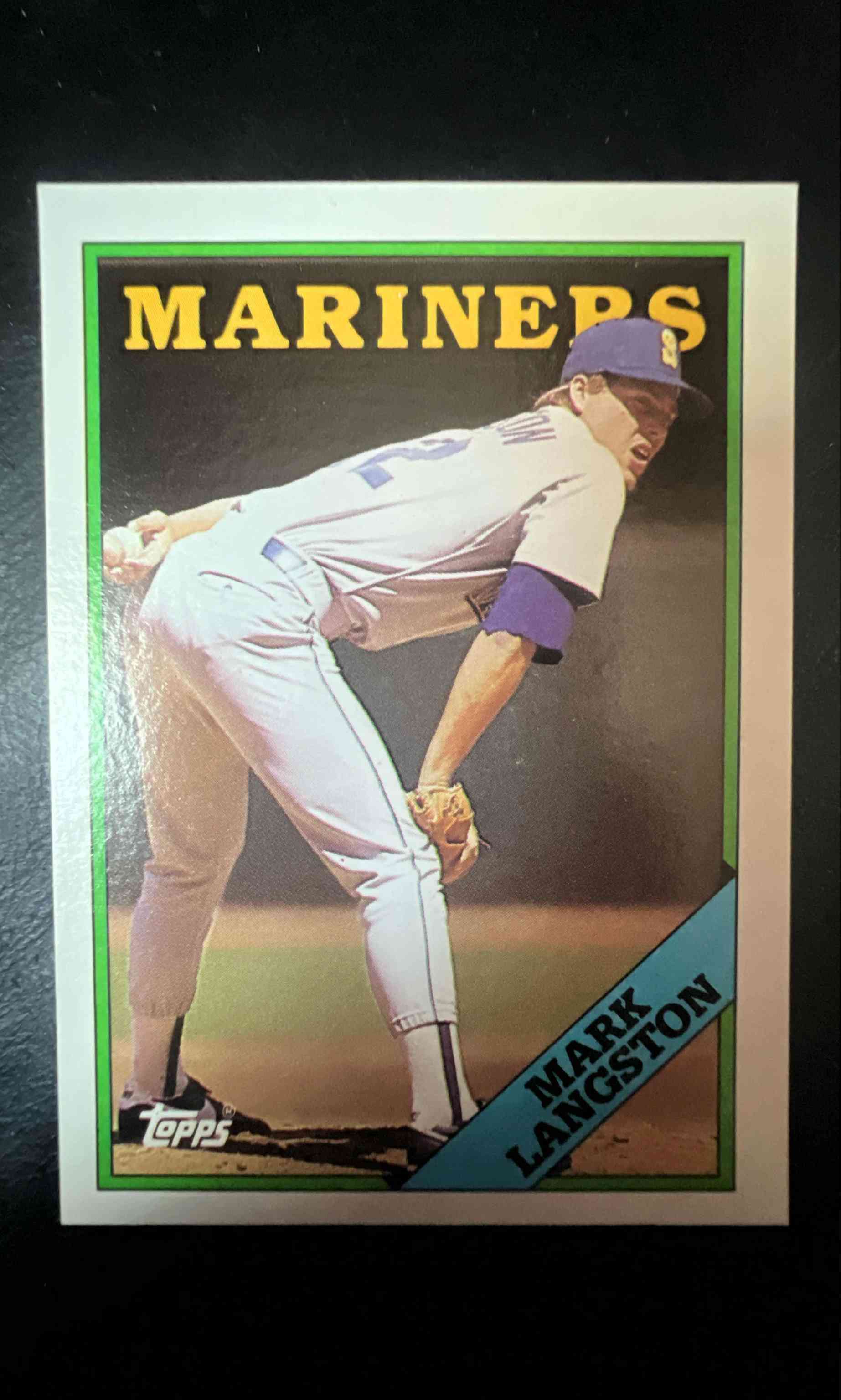 Image for 1988 TOPPS TIFFANY #80 MARK LANGSTON SEATTLE MARINERS